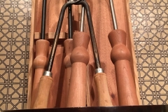 Do I really need 3 sets of tenazes, (Port tongs) no, not really, as I can only use one at a time. However, these are used often in my home and during my Port presentations around North America.