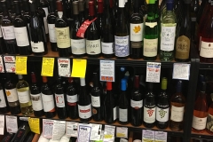 The excellent Portuguese wine selection at Esquin's Wine Shop in Seattle.