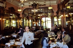 Majestic Cafe in Porto - Home of the very BEST Francesinha \"Especial\" dish ... revered by RH. Dined w/David Spriggs - lunch on May 1st 2009.