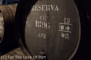 A cask of 1896 Colheita