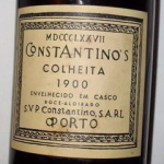 Constantino Colheita 1900 label