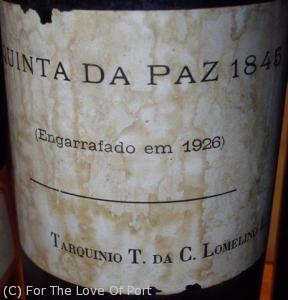 1845 Lomelino Quinta da Paz Verdelho Vintage Madeira