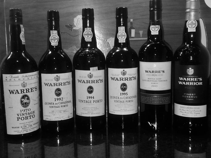 Warre's Tasting Lineup