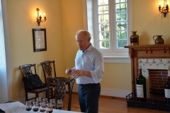 The inimitable DOMINIC SYMINGTON, during our Port Harvest Tour 1, this year.