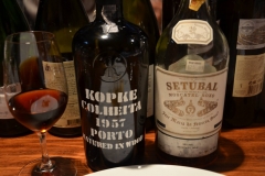 Sophie's Choice!I guess it all depends on your mood.A nearly 60 year old Port or a great Moscatel de Setubal?