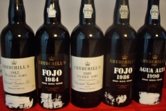 It has been too long since I've tasted more than just a single bottle of Churchill's.Vintage Port. Here are some very early vintages from that company.