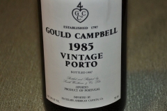 In my opinion, GOULD CAMPBELL is the "most underrated producer of Vintage Port." This excellent 1985 bottling falls squarely between 1963 - 2007, during which time GC represents one of the greatest examples of consistency in Port wine. Additionally, this Port brand offers extraordinary value for money today, in virtually every major vintage since 1977. Consumers should seek them out!