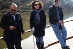 Port Siders: Mario Ferreira, Ruth & Sandy Becker