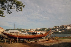 Building boat the old way
