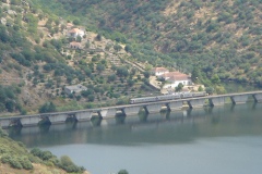 The train close to Ferradosa station