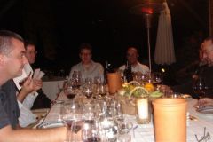 Dinner at Quinta do Crasto, Harvest Tour 2006