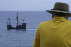 Jim Silverman thinking his ship has come in