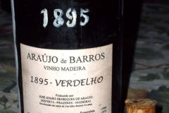 1895 Araujo de Barros Verdelho Vintage Madeira