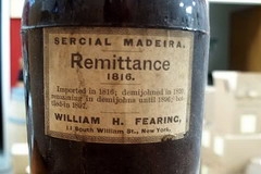1816 Remittance, Sercial, Vintage Madeira