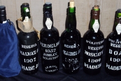 A fine lineup of Madeira