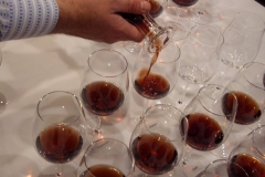 Michael Bowden pouring 1963 VPs