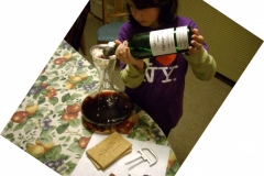 Taylor decanting 1963 Taylor Vintage Port