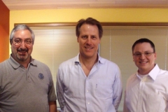 Roy hosting Adrian Bridge & Stewart Todd