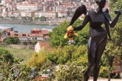 A View of Porto from the Burmester Lodge