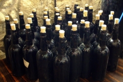 Ferreira's Lodge: 1815 Vintage Ports being recorked