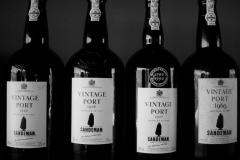 Sandeman large format bottles of 1920, 1908, 1927 & 1960 VP