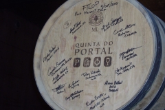Quinta do Portal's 2010 Port Harvest Tour pipe