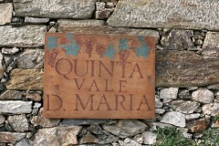 Sign at Vale D. Maria