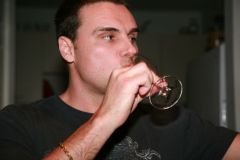 Sean C. with IVDP glass