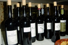 Lineup of DOC wines at QdVDMaria