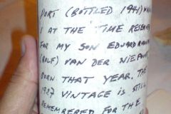 1927 Dirk's Father Bottle