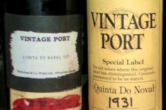 1931 Quinta do Noval Nacional & regular '31 bottling