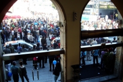 Looking out from the Porto Pestana on Portugal's Labor Day