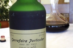 A tonged bottle of 1968 Quevedo Colheita