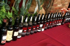 A splay of 22 vintages of Nacional