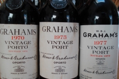 1970, 1975, 1977 Graham's Vintage Ports