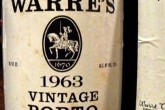 1963 Warre's VP - Gaia bottling