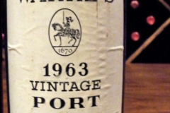 1963 Warre's VP - UK bottling
