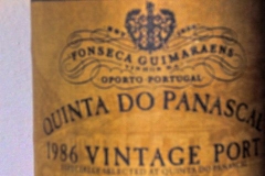 1986 Fonseca-Guimaraens \"Quinta do Panascal\" VP