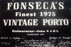 1975 Fonseca Vintage Port