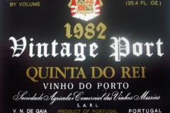 1982 Quinta do Rei Vintage Port