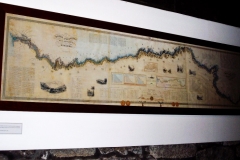 An original hand-made map of the Douro by JJ Forrester