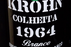 1964 Krohn \"Branco\" Colheita Port