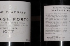 1977 Taylor-Fladgate labels