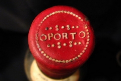 Old embossed capsule, Oporto bottled