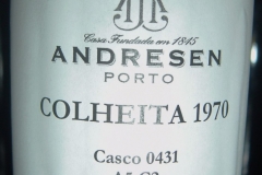 1970 J.H. Andresen Colheita Port