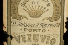 1863 Ferreira's Quinta do Vezuvio Colheita - back label
