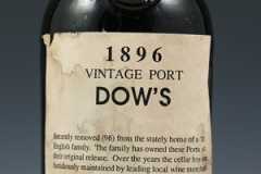 1896 Dow Vintage Port