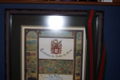 MY IVDP Confraria Certificate and TasteVin
