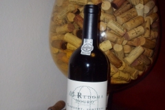 Sipping '03 Niepoort Redoma in my office