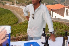 Miguel R. of Quinta do Crasto leading us on a tasting